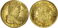 Chile, Ferdinand VII (1808‑1833), gold 8 Escudos, 1810