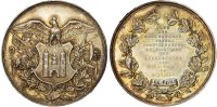 Germany, Magdeburg, Fire Insurance Company, silver medal