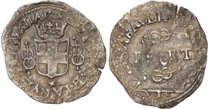 Italy, Savoy, Carlo Emanuele I, silver 6 Soldi, 1629
