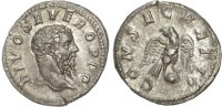 Divus Septimius Severus Silver Denarius