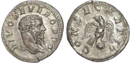 Divus Septimius Severus Silver Denarius