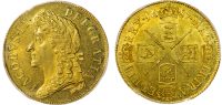 James II, Two Guineas, 1687