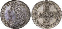 James II, Halfcrown, 1687