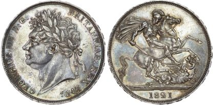 George IV, Crown, 1821