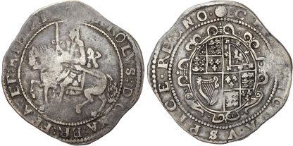 Charles I, Halfcrown, Civil War Issue