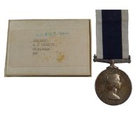 Royal Navy Long Service & Good Conduct Medal to Leading Seman D.C. Martin