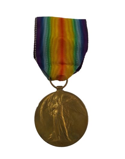 The Victory Medal awarded to Private, later Lance Corporal George Northedge