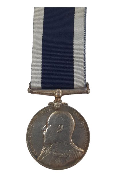 A Rare Casualty Royal Naval Long Service and Good conduct Medal to Petty Officer 1st Class John Kirby