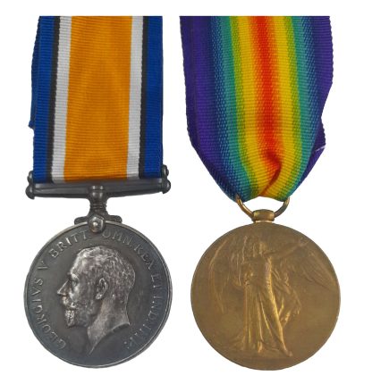 A Great War Casualty Pair to the 2nd/3rd County of London Yeomanry (Sharpshooters) to Private Sidney J. Thorne