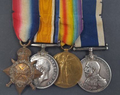 A Great War, Battle of Jutland, Long Service Group of 4 awarded to Able Seman James Carroll