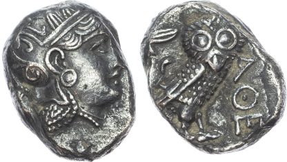 Attica, Athens, Silver Tetradrachm
