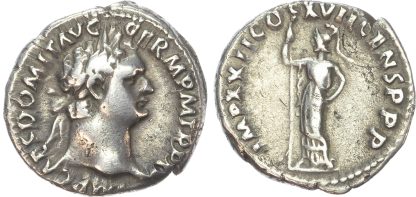 Domitian Silver Denarius