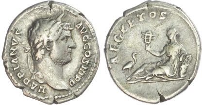 Hadrian Silver Denarius