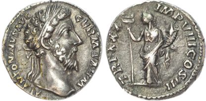 Marcus Aurelius Silver Denarius