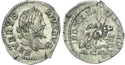 Septimius Severus Silver Denarius