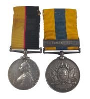 The Rare Sudan Pair awarded to Private George Marshall