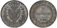 Italy, Savoy, Carlo Felice, bronze 3 Centesimi, 1826