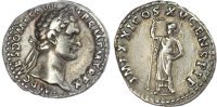 Domitian Silver Denarius