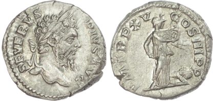 Septimius Severus Silver Denarius