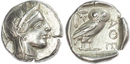 Attica, Athens, Silver Tetradrachm