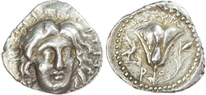 Islands off Caria, Rhodes,  Silver Tetradrachm