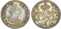 Mexico, Charles III, silver Half Real, 1773