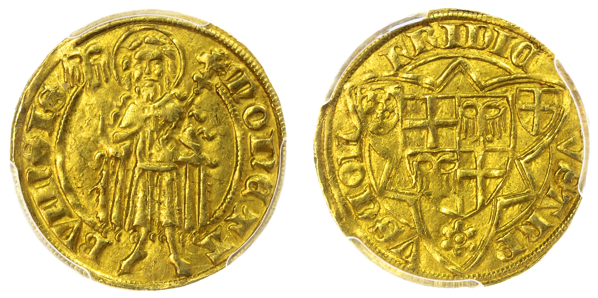 Germany, Cologne, Friedrich III von Saarwerden (1371-1414), Goldgulden - AU 58
