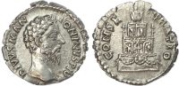 Divus Marcus Aurelius, Silver Denarius