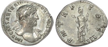 Hadrian, Silver Denarius