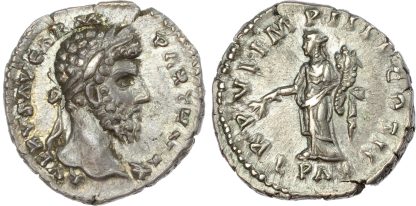 Lucius Verus, Silver Denarius