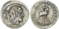 Mn. Fonteius, Silver Denarius