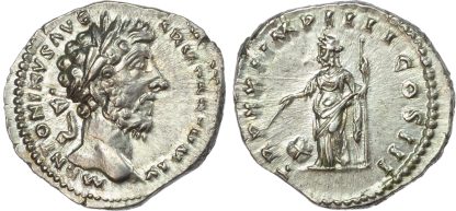 Marcus Aurelius, Silver Denarius