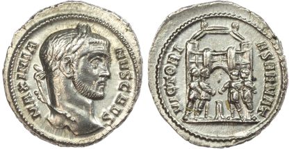 Galerius, Silver Argenteus