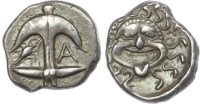 Thrace, Apollonia Pontika, Silver Hemidrachm