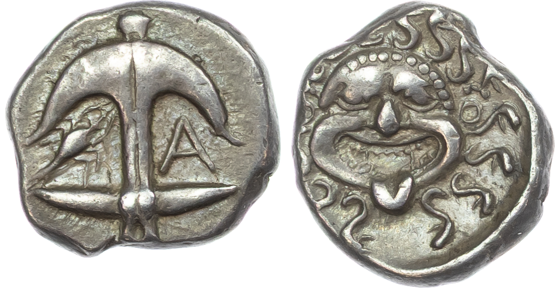 Thrace, Apollonia Pontika, Silver Hemidrachm