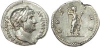 Hadrian, Silver Denarius