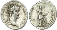 Tiberius, Silver Denarius