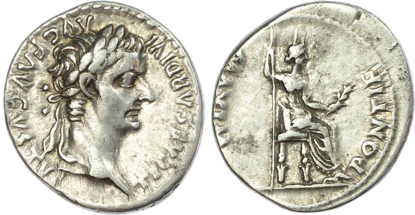 Tiberius, Silver Denarius