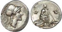 Roman Republic, Silver Denarius