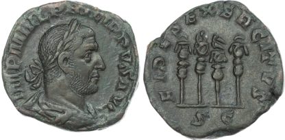 Philip I, Bronze Sestertius