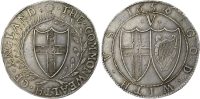 Commonwealth, Silver Crown, 1656, 6 over 4