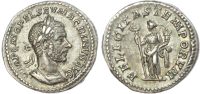 Macrinus, Silver Denarius