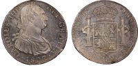 Mexico, Charles IV (1788-1808), silver 8 Reales, 1807 - MS 62
