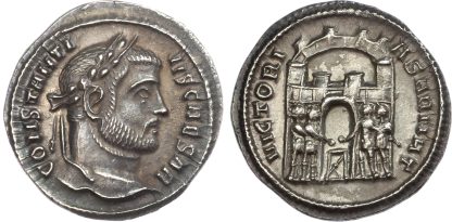 Constantius I, Silver Argenteus