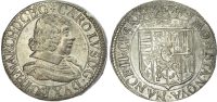 France, Lorraine, Charles IV, silver Teston