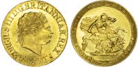 George III, Gold Sovereign, 1820, Open 2
