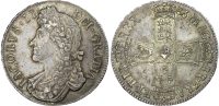 James II, Silver Crown, 1688, QUARTO