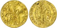 Italy, Venice, Marino Grimani (1595-1606), gold Zecchino