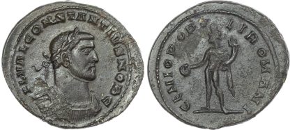 Constantius I, Bronze Follis, London