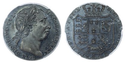 George III, Silver Pattern Shilling, 1798, by John Milton